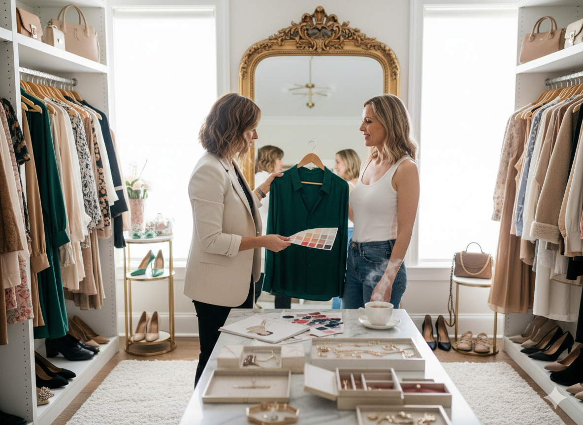 Professional styling consultation